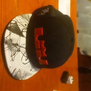 A signiture Lebron. James adjustable cap
